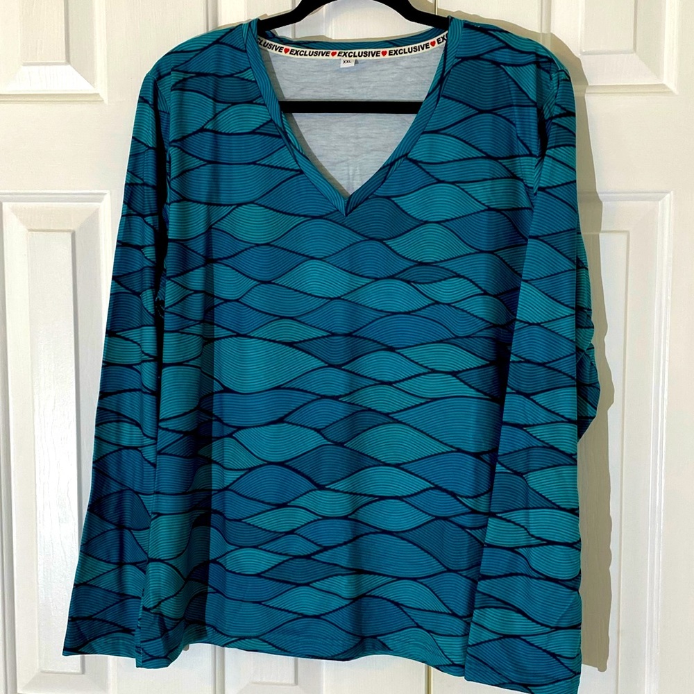 Patterned Long-Sleeve Shirt